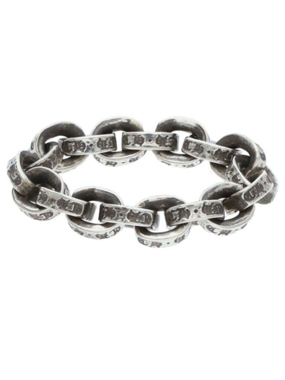 Chrome Hearts Paper Chain Ring Silver